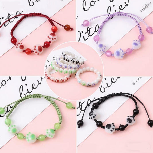 【A050】萌え猫爪アクリルビーズ