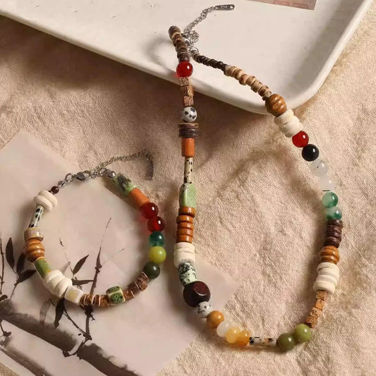 【A026】木の魔法 高品質木製ビーズ