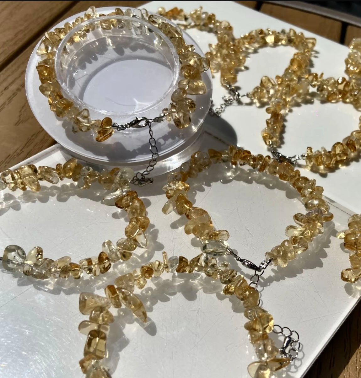 【C038】さざれブレスレット