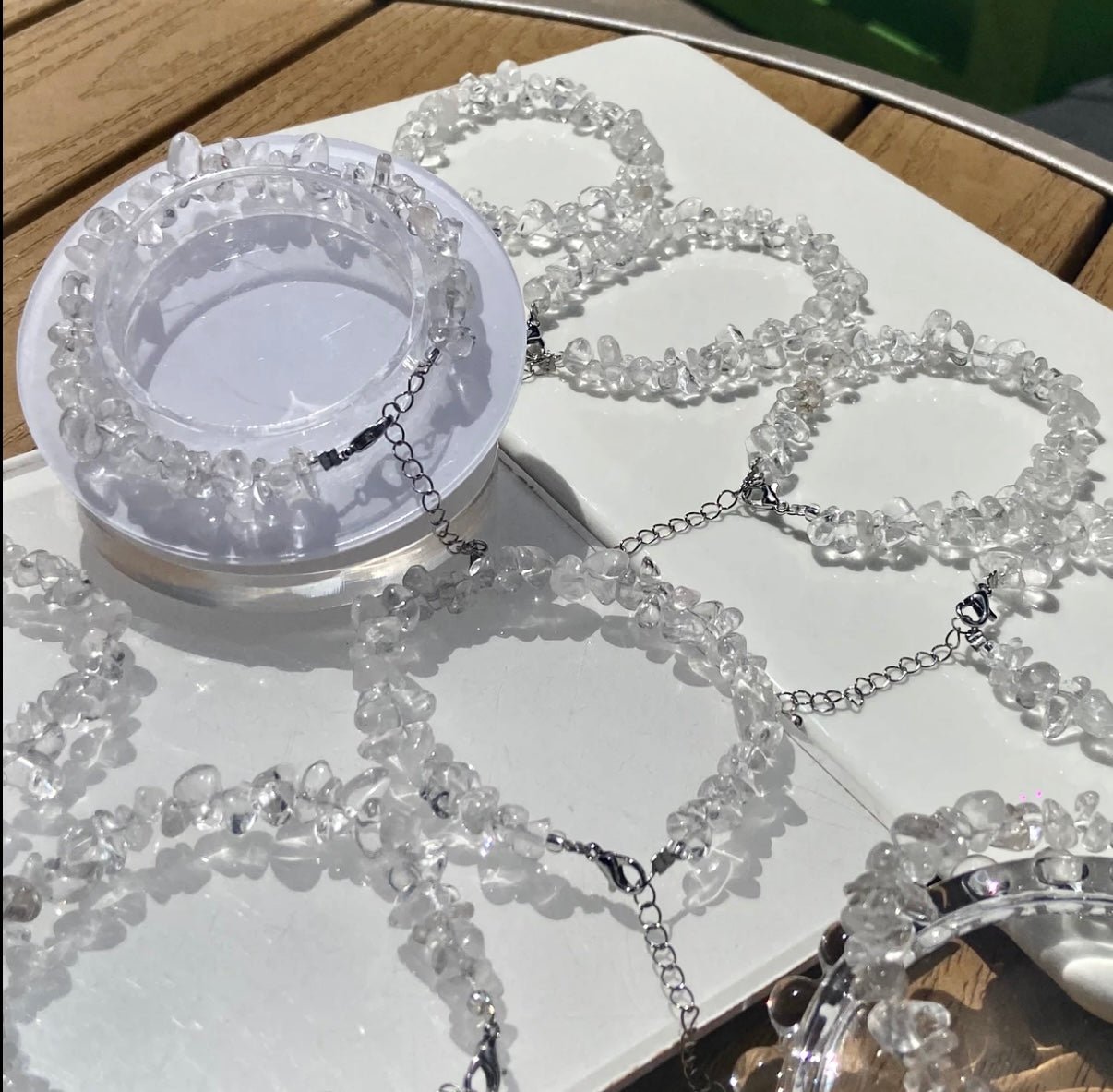 【C038】さざれブレスレット