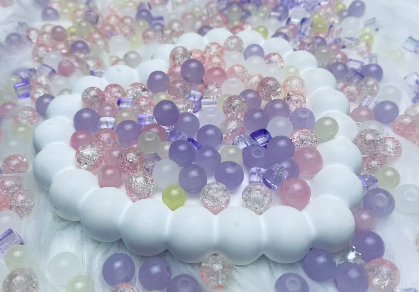 【A003】  夢の色　高品質ガラスビーズ